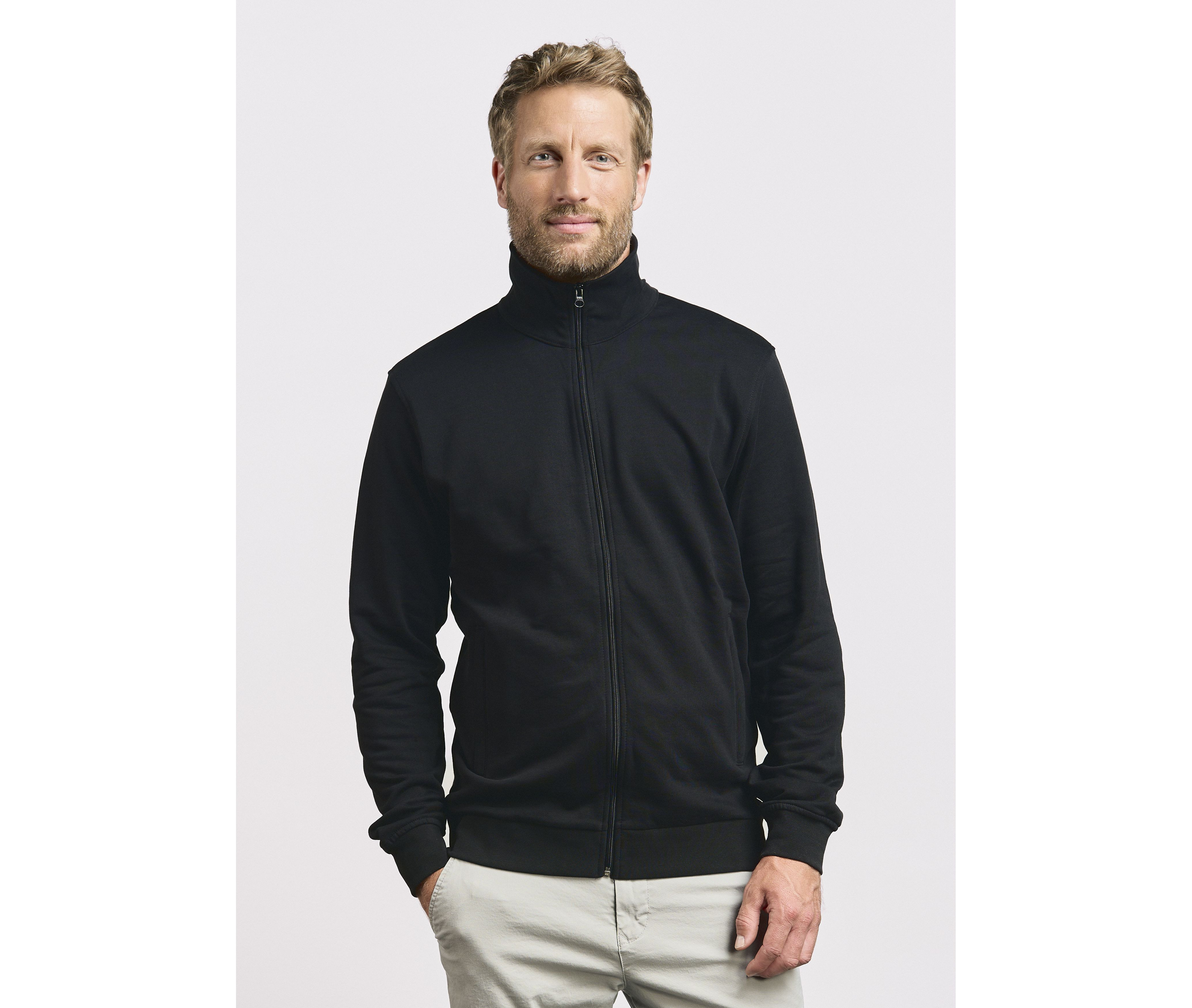 MEN’S JACKET STAND-UP COLLAR