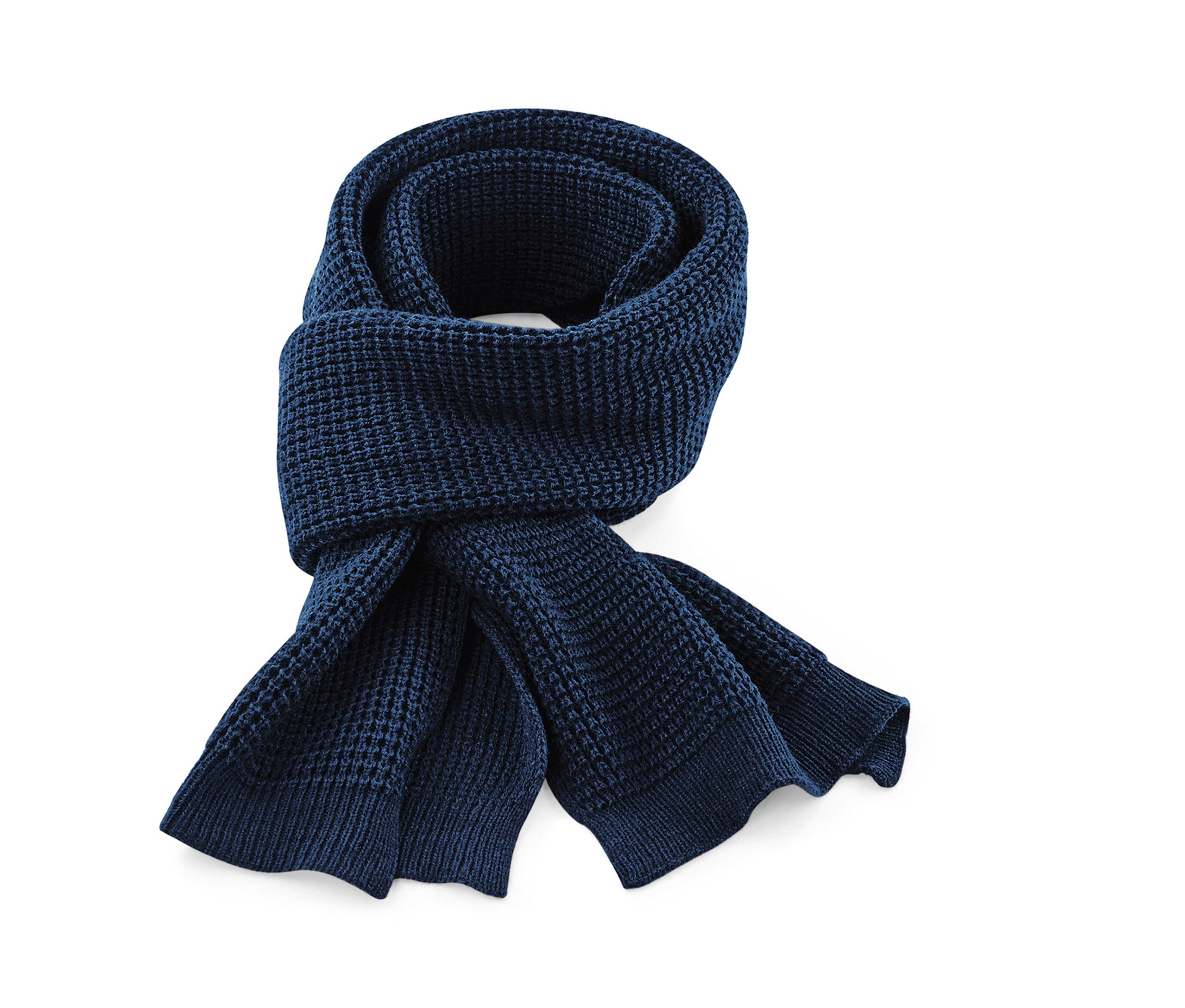 CLASSIC WAFFLE KNIT SCARF