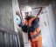 HI-VIS PRO CONTRACT ABLAZE SOFTSHELL BODYWARMER